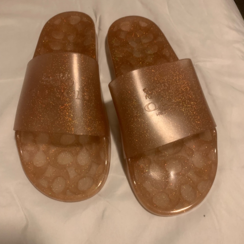 New Coach Jelly Slides